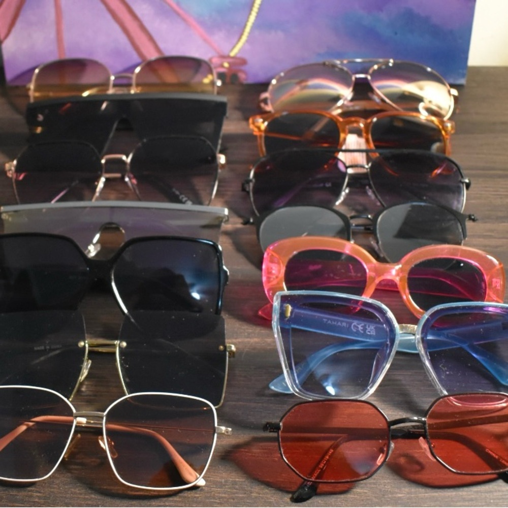 14 PAIRS OF SUNGLASSES